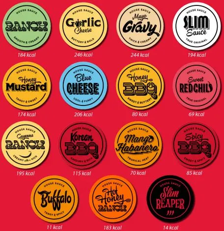 Slim Chickens Sauces